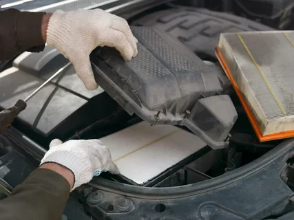 Установка нового воздушного фильтра с выездом